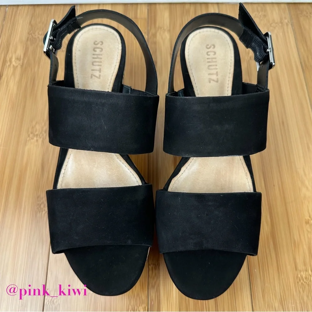 Schutz Fankia Platform Sandals